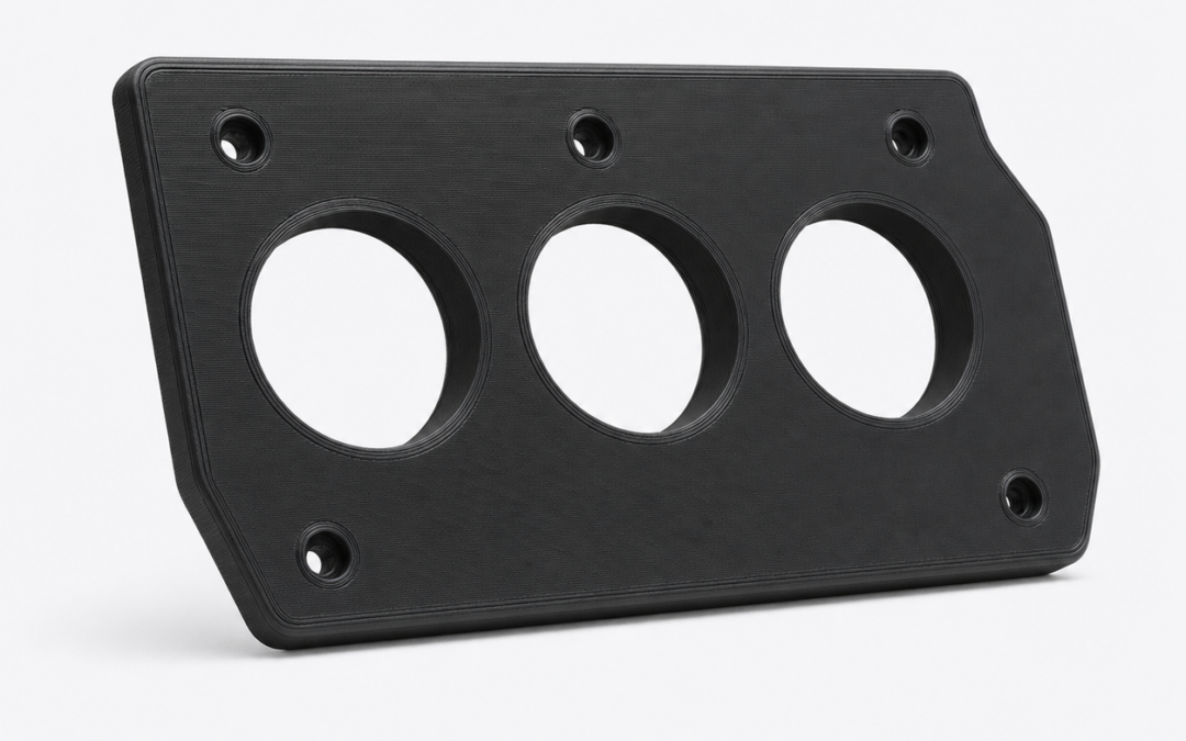 PETG-CF, ASA czy TPU: materiał pod element auta
